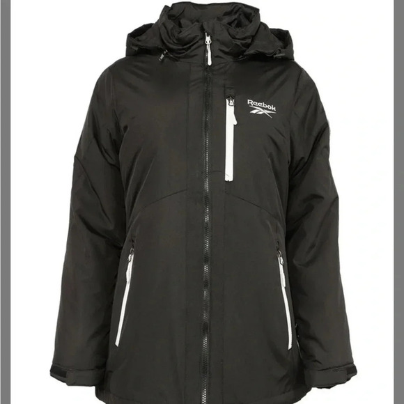 NWT Reebok Black Two in One Ski System Jacket - Picture 1 of 12